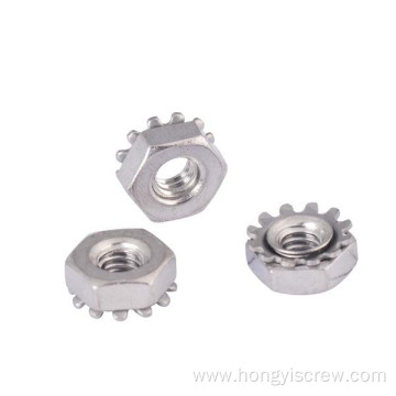 Stainless Steel External Tooth Washer Keps K-Lock Nut
